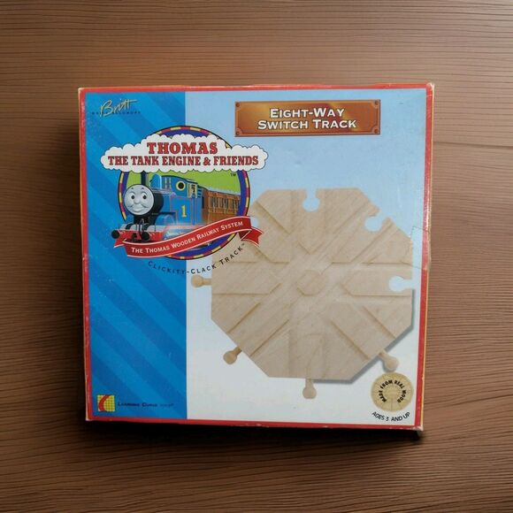 Vintage Thomas the Tank Engine & Friends Eight Way Switch Track Learning - Picture 1 of 4